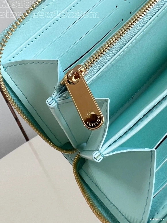WIS cm VUITTON LOUIS WALLET-10*20*2 ZIPPY 1008